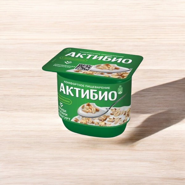 Биойогурт “АктиБио” Отруби-Злаки 2,9% 130гр 5760