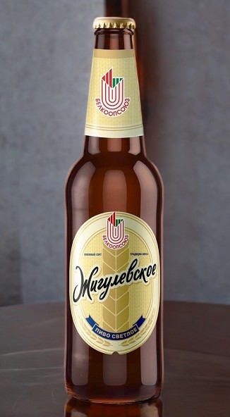 Пиво светлое “Жигулевское” алк.4,6%, 0.5л ст.бут.  (Криница)