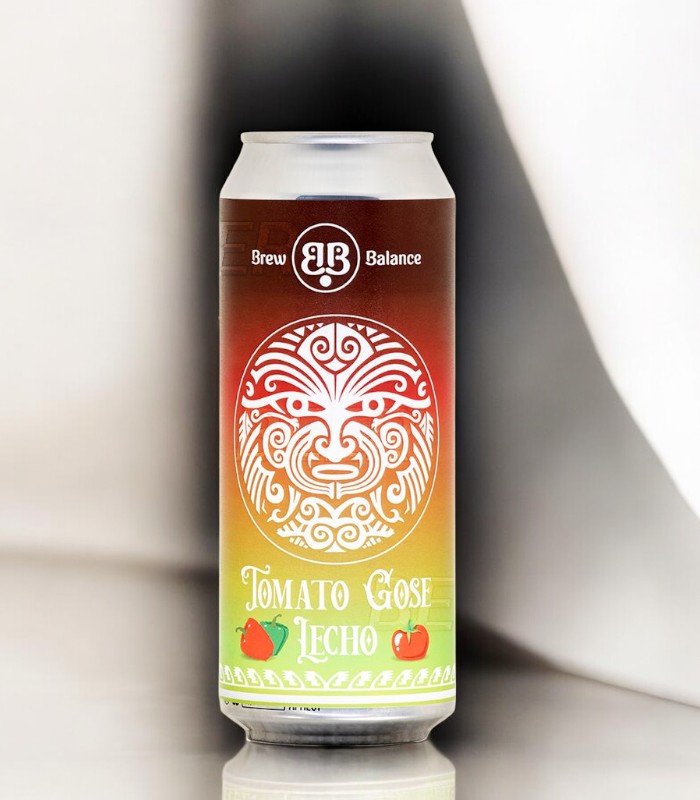 Пивной напиток “Брю Баланс Томатное Гозе-2” (Tomato Gose Lecho) алк.4,5% Ж/Б 0,5л.