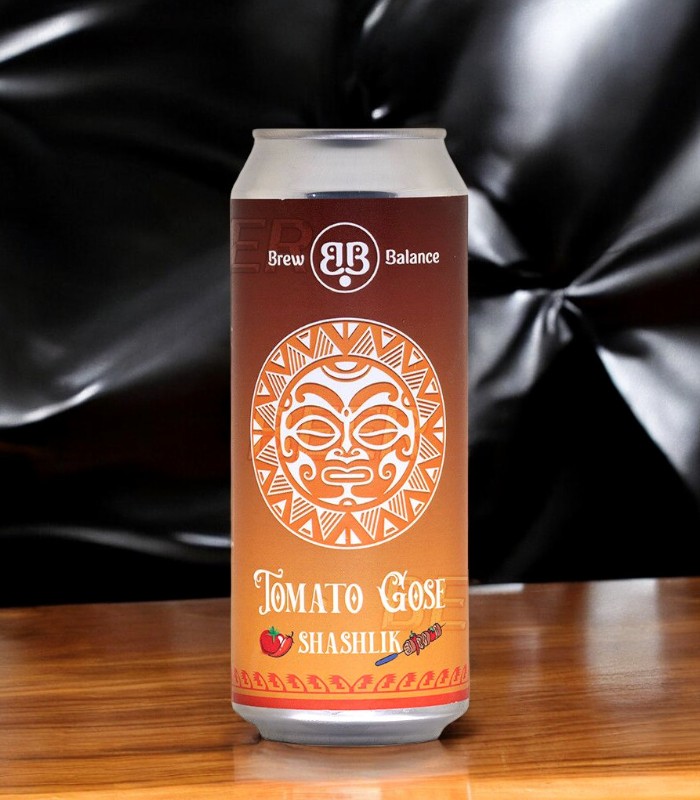 Пивной напиток “Брю Баланс Эль-1” алк. 4,5% (Brew Balance Tomato Gose Shashlik) Ж/Б
0,5л.
