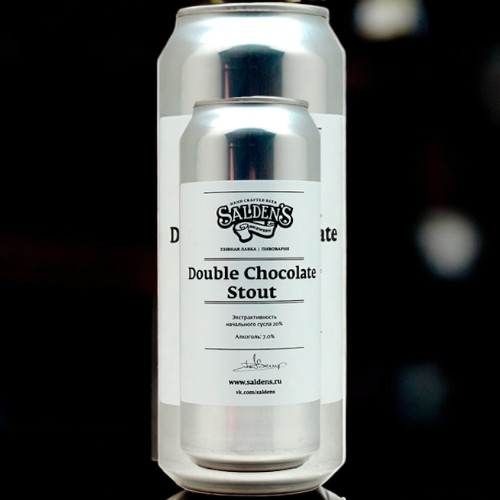 Пиво темное “Стаут -13” алк.6% (Double Chocolate Stout) Ж/Б 0,5л.