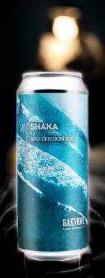 Бакунин. Пиво “SHAKA” алк. 4.4% Ж/Б 0,5л. (Бакунин эль 4)