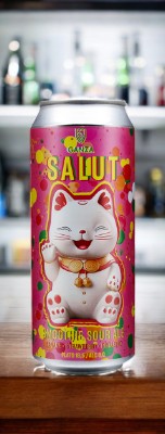 Пивной напиток “Ганза саур эль 6” (SALUT) алк. 6% Ж/Б 0,5 л.