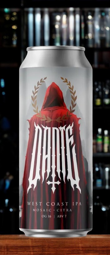 Пиво светлое “Ганза ипа 7” (DANTE) алк. 7% Ж/Б 0,5л.