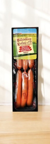Сосиски из индейки 1 сорт 400 гр 0,4гр