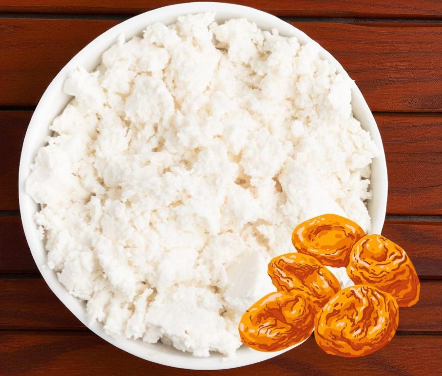 Масса творожная с курагой 23% БЗМЖ