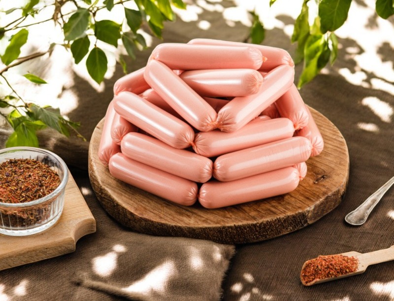 Сосиски “С натуральным молоком и яйцом” (амицел) 1,5кг