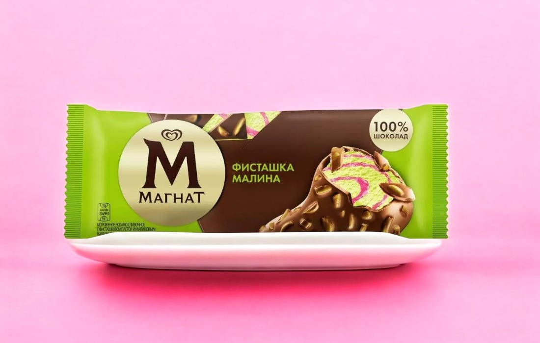 Эск. Магнат Сливочное ФИСТАШКА МАЛИНА 70гр 95 мл