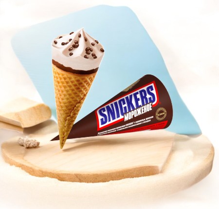 Рожок SNICKERS 69 гр.