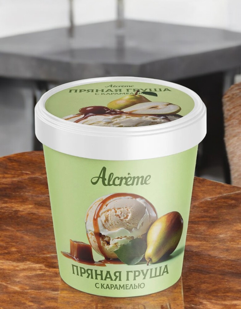 Мор. Сливочное “Пряная груша с карамелью” 300 гр* ALCREME