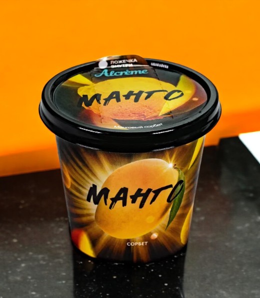 Сорбет “Манго” (150 мл) 75 гр* ALCREME