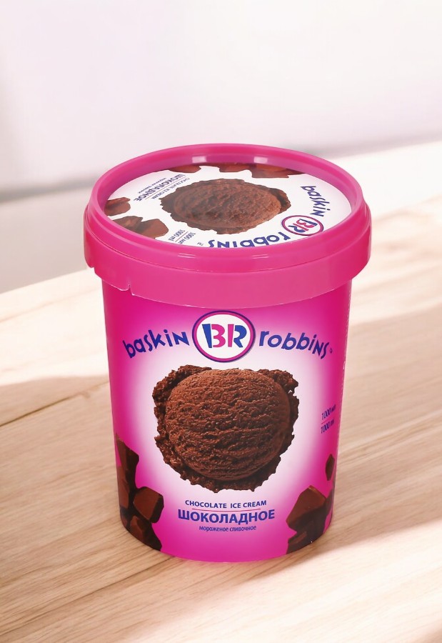 Мороженое BASKIN ROBBINS Шоколадное (500мл) 300гр БРПИ