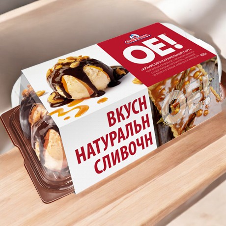 Десерт ОЕ! «Арахисово-карамельный тарт» 450 гр.