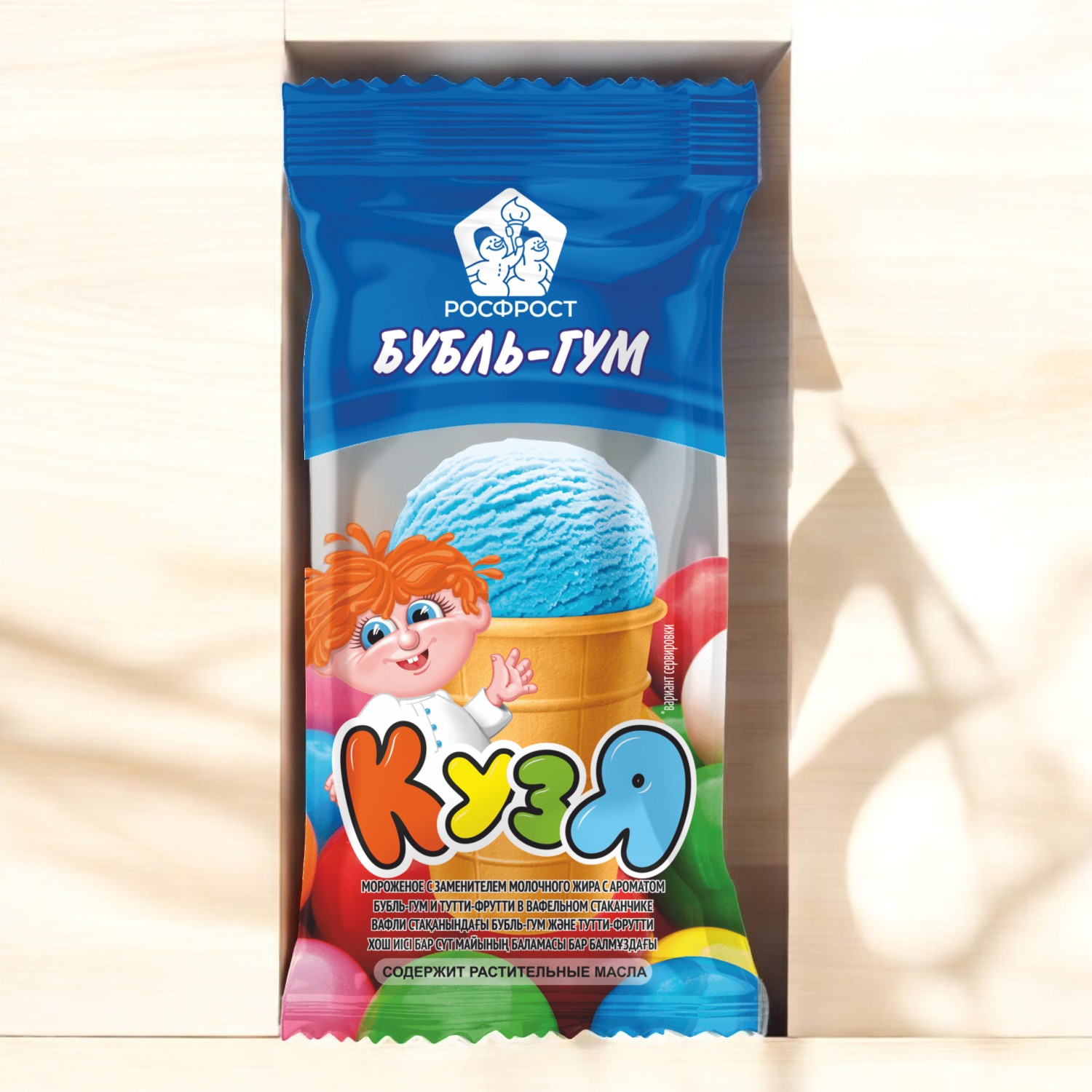 Ваф.ст. Кузя Бубль – Гум в уп. 80гр.