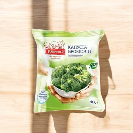 Капуста БРОККОЛИ 400гр. ИЛЬИНКА