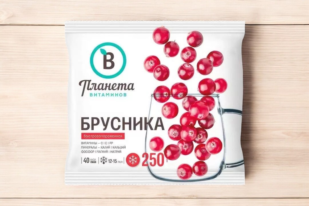 Брусника 250гр Планета Витаминов