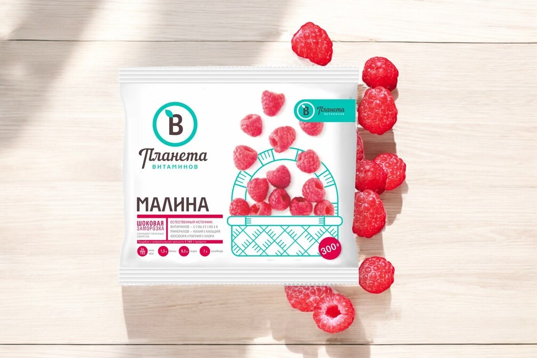 Малина 300 гр.Планета Витаминов