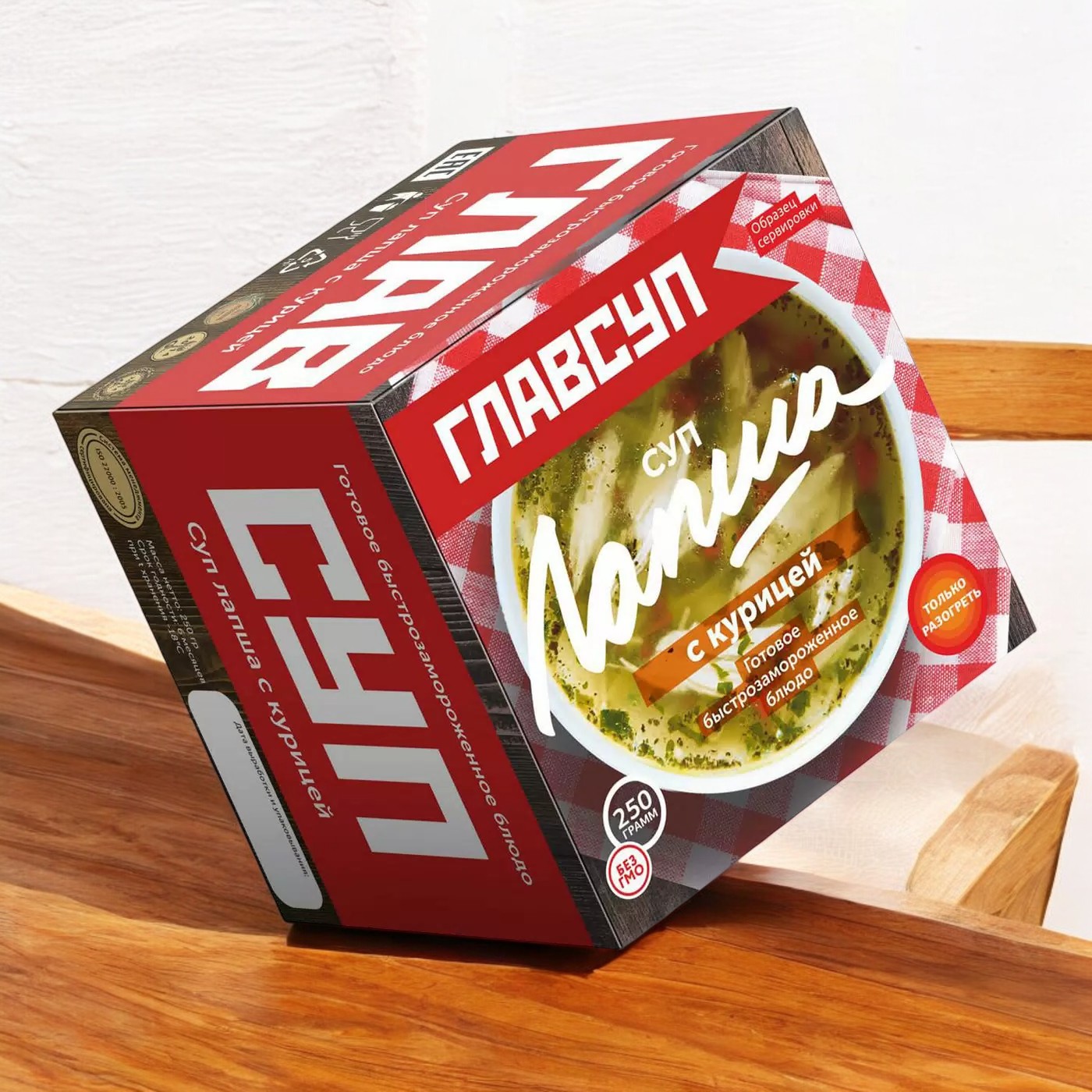 Суп ЛАПША С КУРИЦЕЙ 250 гр.