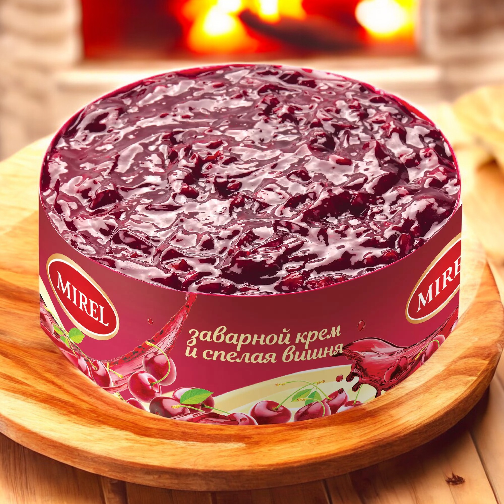 Торт “Спелая вишня” 700 г.