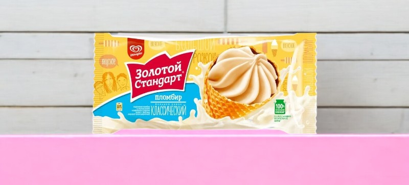 Рожок ванил. Золотой стандарт 90гр