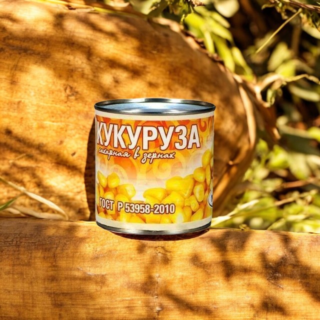 Кукуруза сахарная ГОСТ в/с ж/б 0,400 г