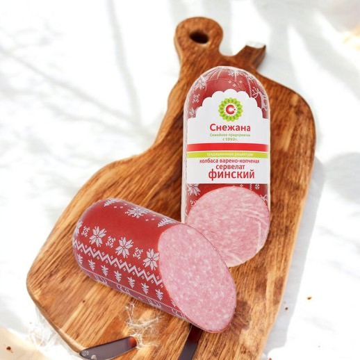 Сервелат Финский кат. Б в/к в/у 330 гр