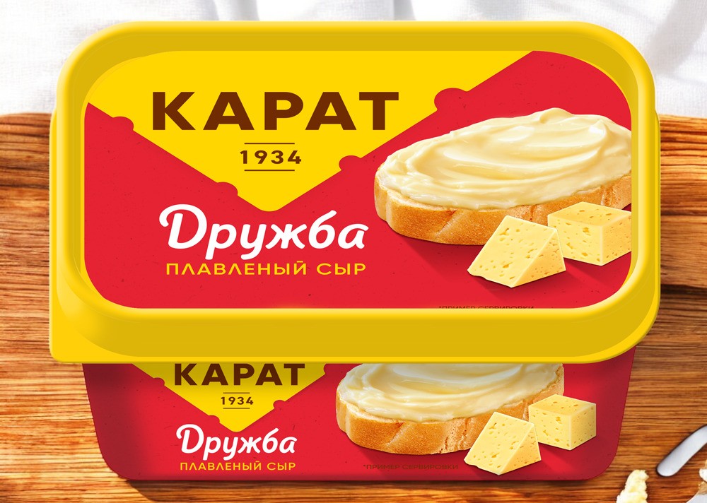 Сыр пл. “Дружба” 45% п/кор 400г /211/