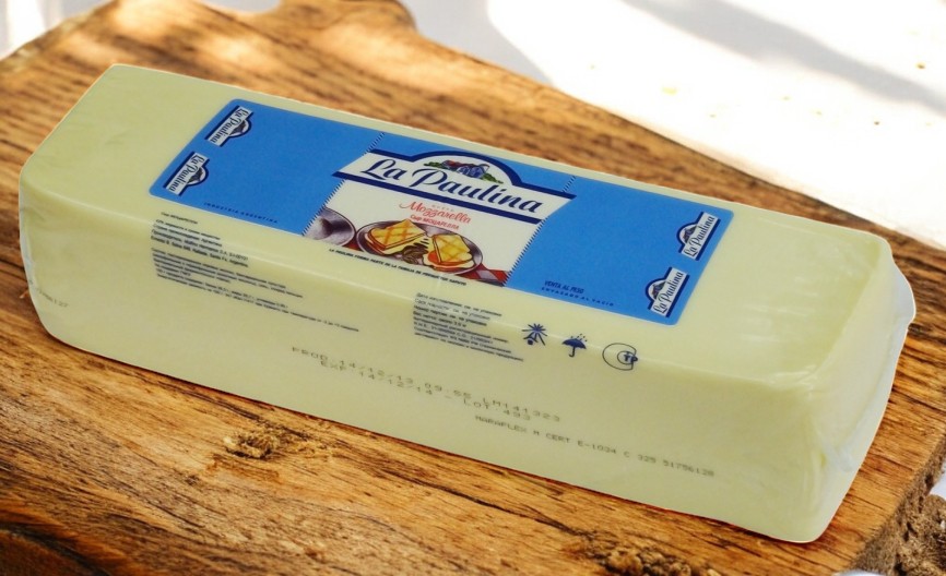 Моцарелла 42% брус 3,5 кг ТМ “La Paulina” ! 2525