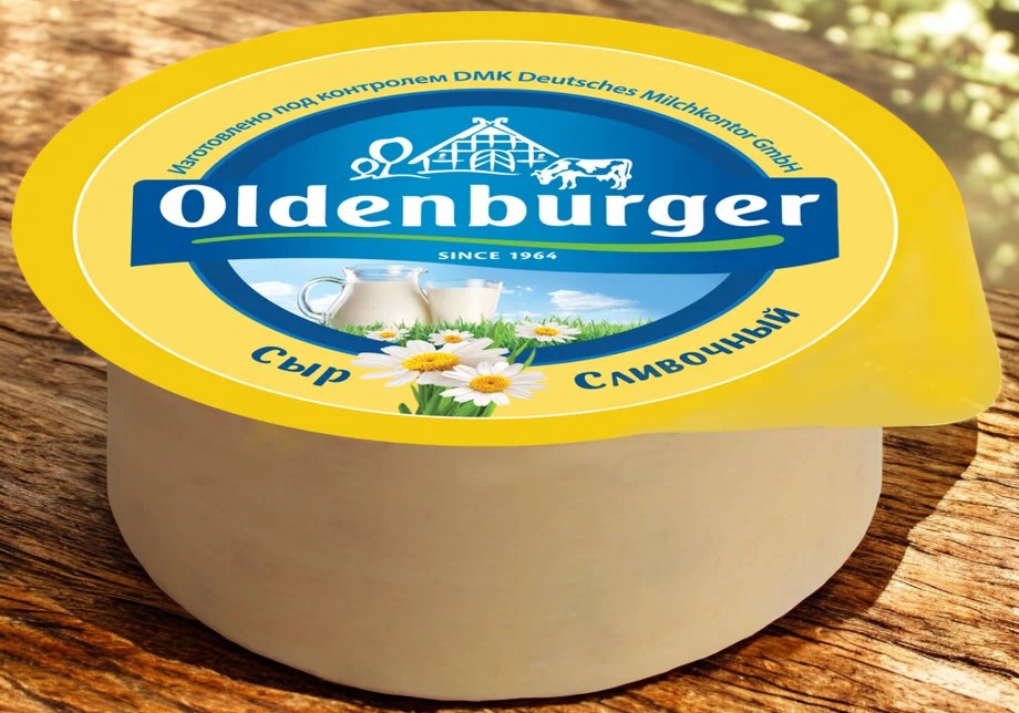 Сливочный сыр  50% ТМ “Oldenburger” круг 3,3 кг