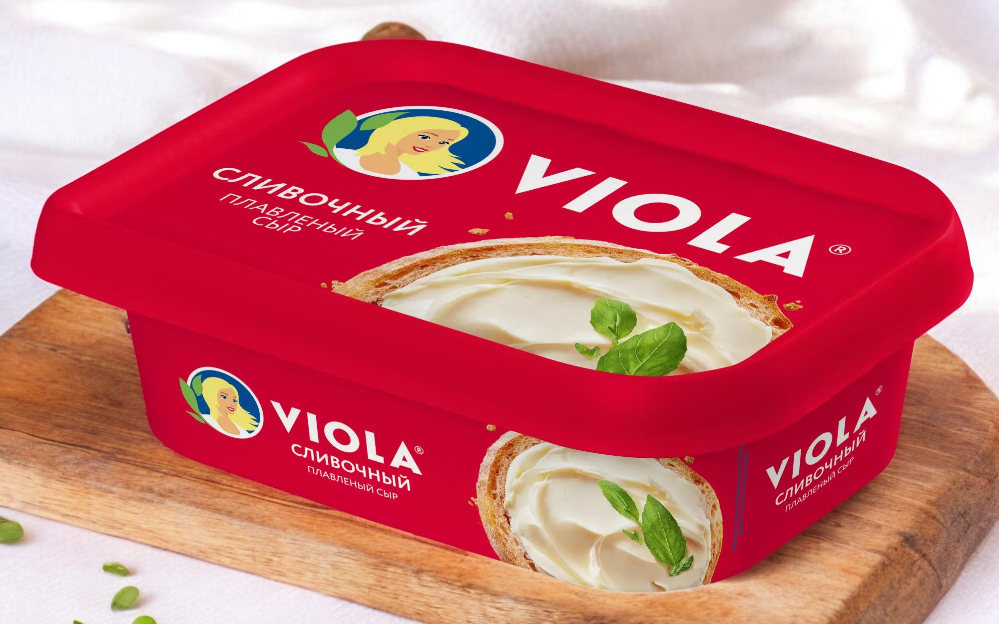 Виола “Сливочный” 50% 200 гр сыр плавленый