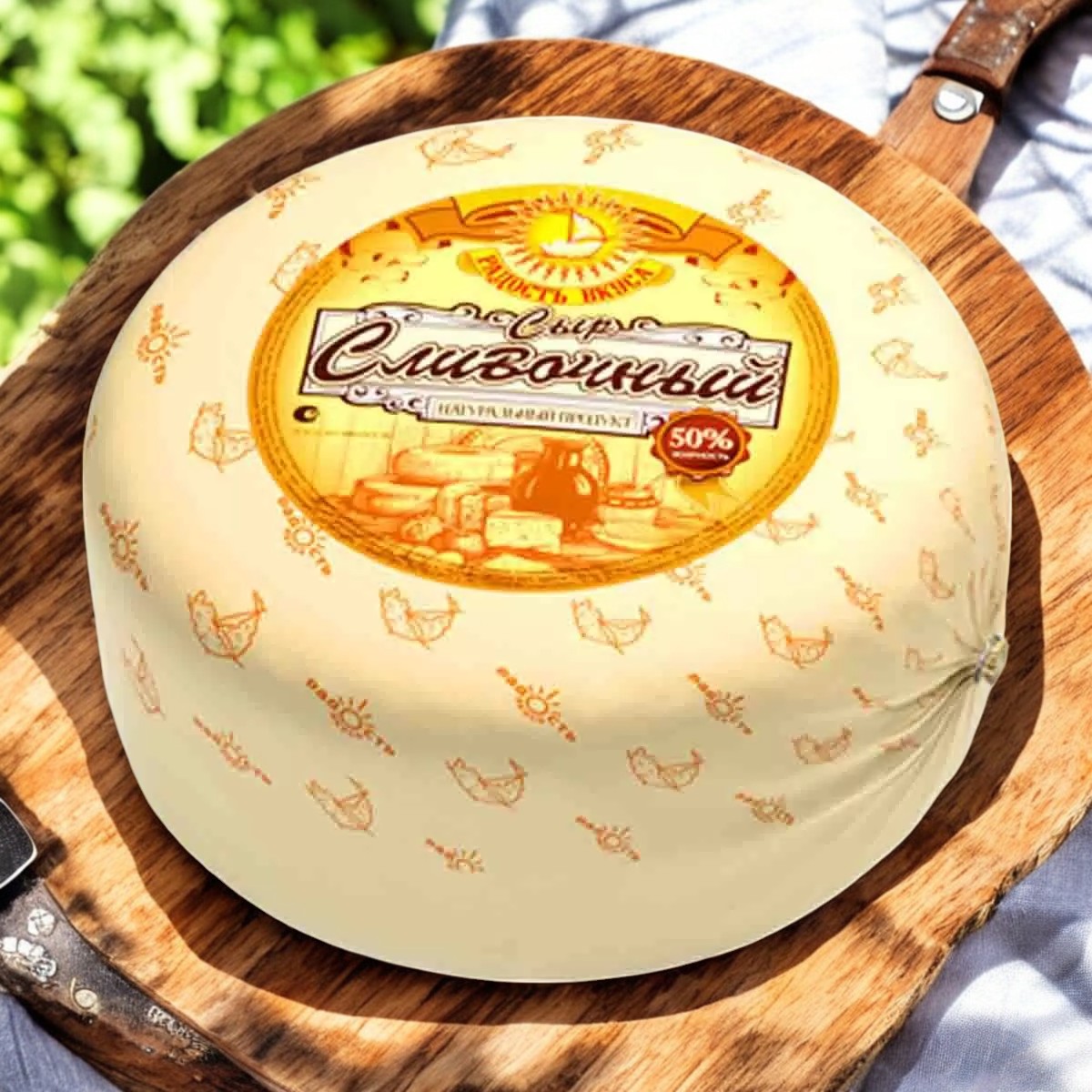 Сливочный 45% ТМ “Радость вкуса” круг ~7,5 кг (Семикаракорск) 4934