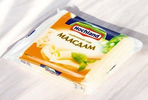 Хохланд нарез. сыр плавленный 150 гр. МААСДАМ 1/9