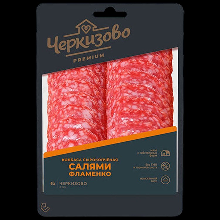 Салями фламенко с/к 100гр.нар. з/а 1/12