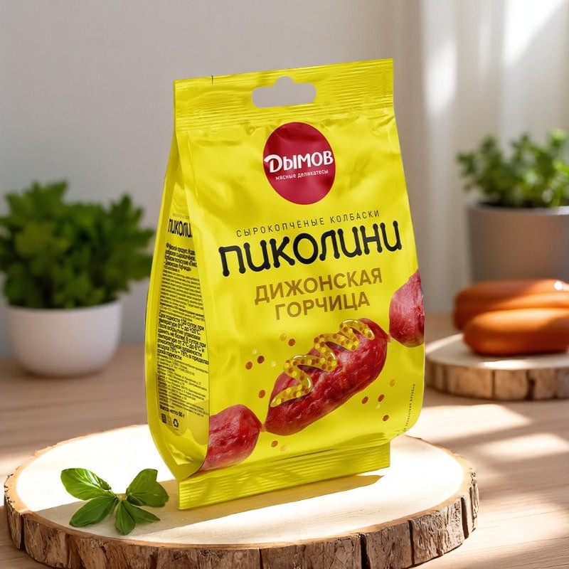 Колбаски Пиколини-дижонская горчица с/к 50 гр. !1/15