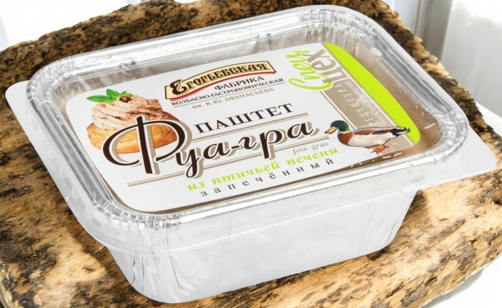 Паштет Фуа-Гра из птичьей печени 180гр (6шт)