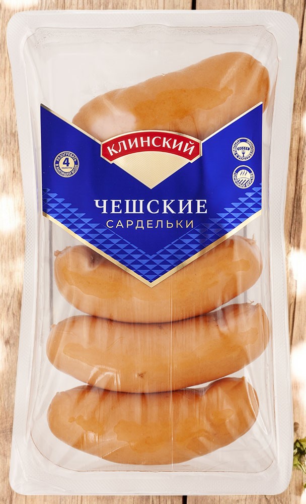 Сардельки Чешские 450 гр.   31,03