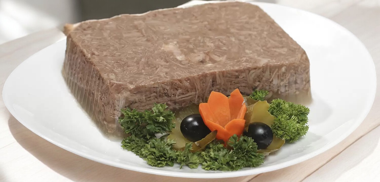 Студень говяжий в/у ~0,9 кг