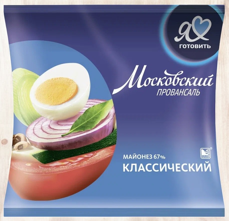 Майонез “Московский Провансаль” 100 мл сашет 67% (1/60)
