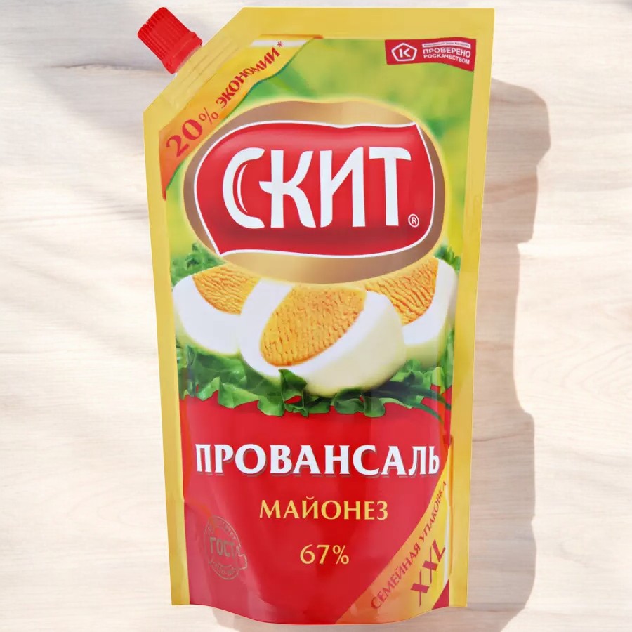 Майонез “Скит” 675 мл (1/16) с дозатором