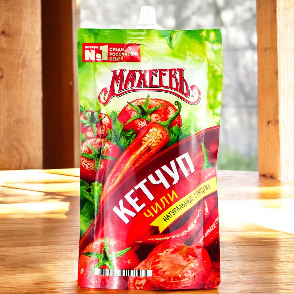 Кетчуп “Махеевъ” 300 гр ЧИЛИ дой-пак (1/16)