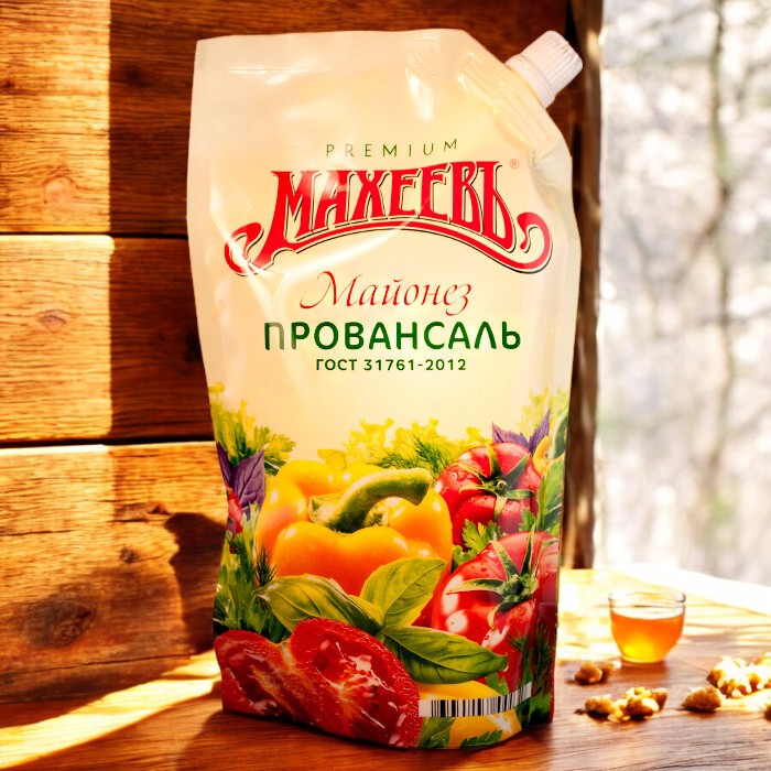 Майонез “Махеевъ” ПРОВАНСАЛЬ д/пак с доз 380 гр (1/20)