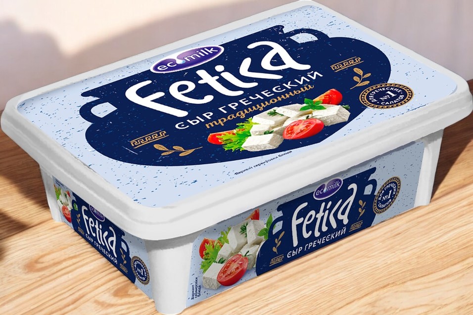 Сыр рассольный “Фетика греческий трад.” 40% 275 г. (6 шт) ОСК