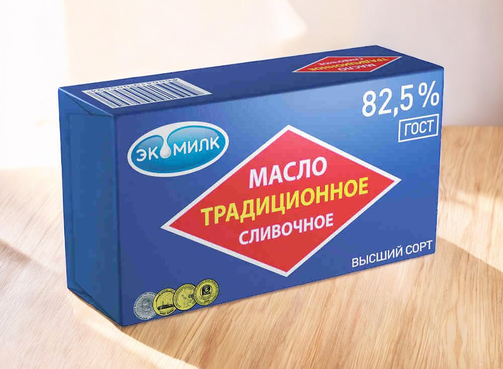 Масло “Традиционное” ОХЛ 330 гр 82,5% БОКС 1/8 (Озерецкий)