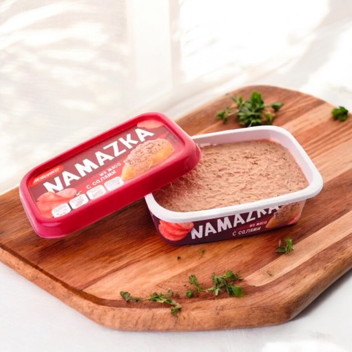 NAMAZKA из мяса свинины с салями 150 гр/шт