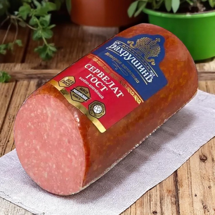 Сервелат ГОСТ вк ву ~1 кг