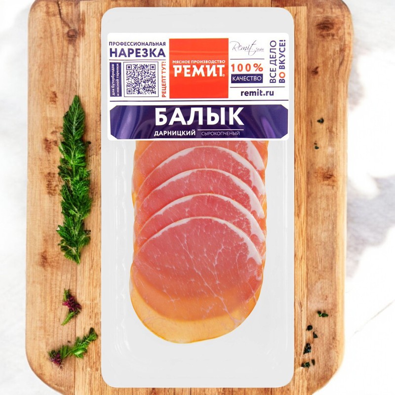 Балык Дарницкий с/к нарезка 150 гр