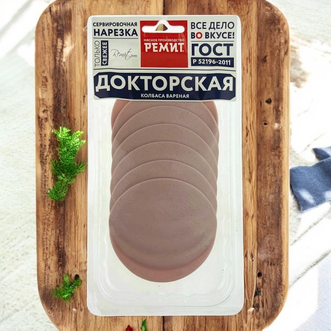 Докторская ГОСТ нарезка 150 гр