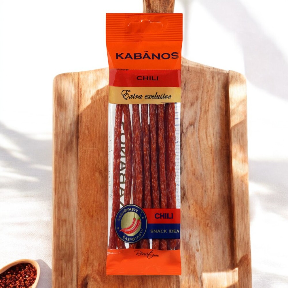 Колбаски KABANOS Chili 70 гр.1/14