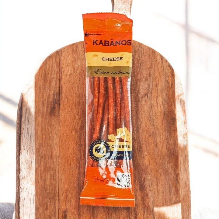 Колбаски KABANOS Chеese 70 гр.1/14
