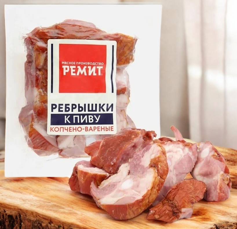Ребра к пиву в/к в/у ~0,6 кг